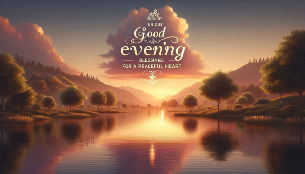 Good Evening Blessings
