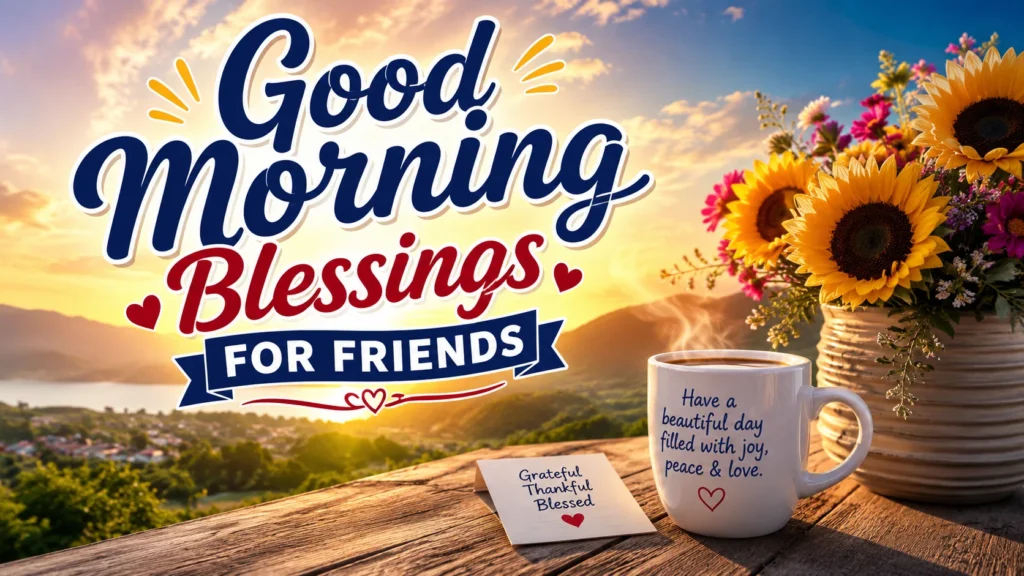 750+ Heartfelt Good Morning Blessings for Friends to Share Daily