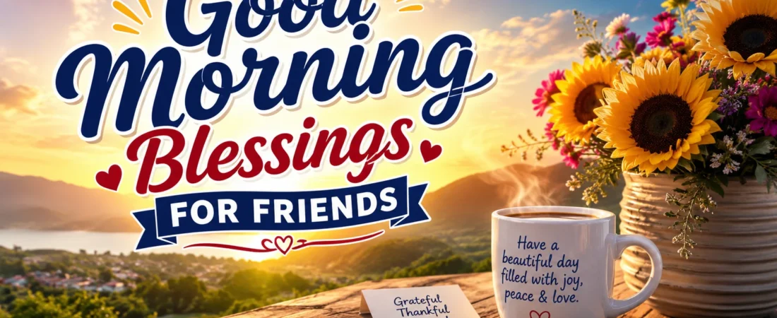750+ Heartfelt Good Morning Blessings for Friends to Share Daily