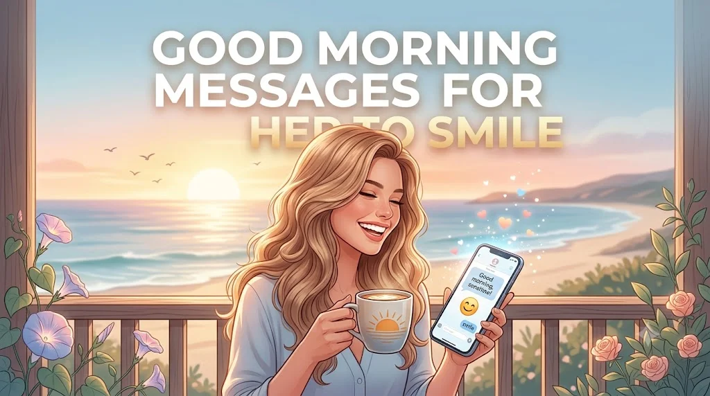 good morning messages for her to smile Β Β Β Β Β Β Β Β Β Β
