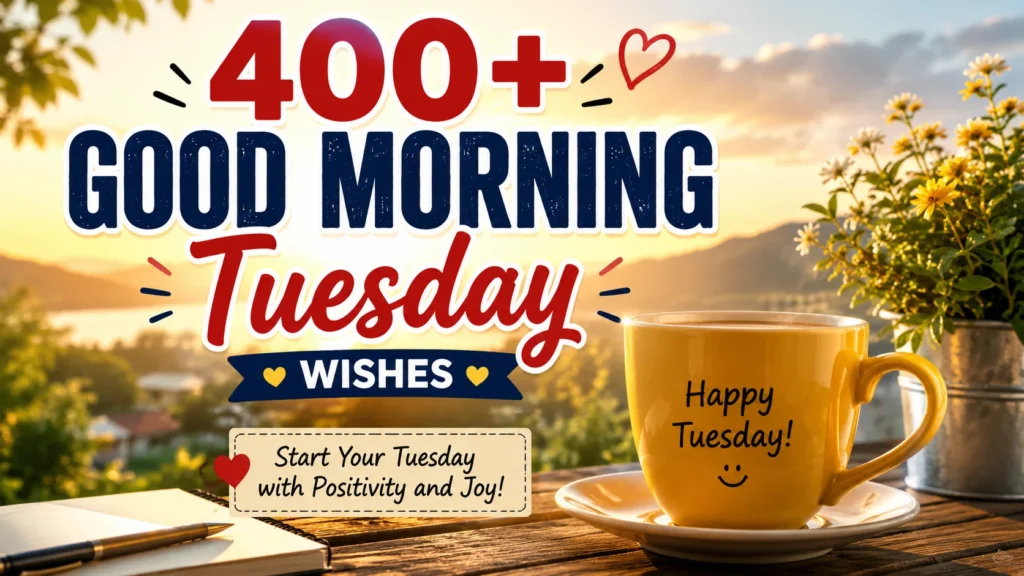 Good Morning Tuesday Wishes