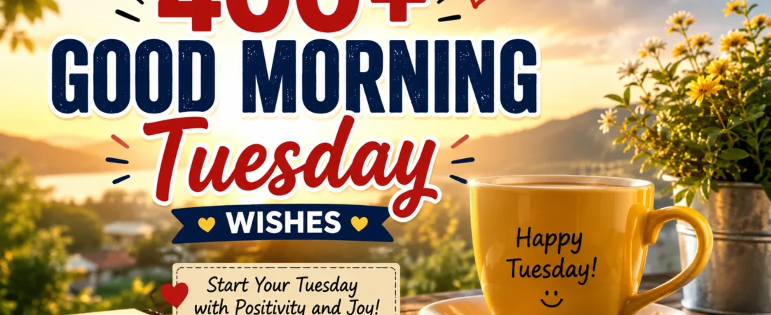 🌅 Good Morning Tuesday Wishes