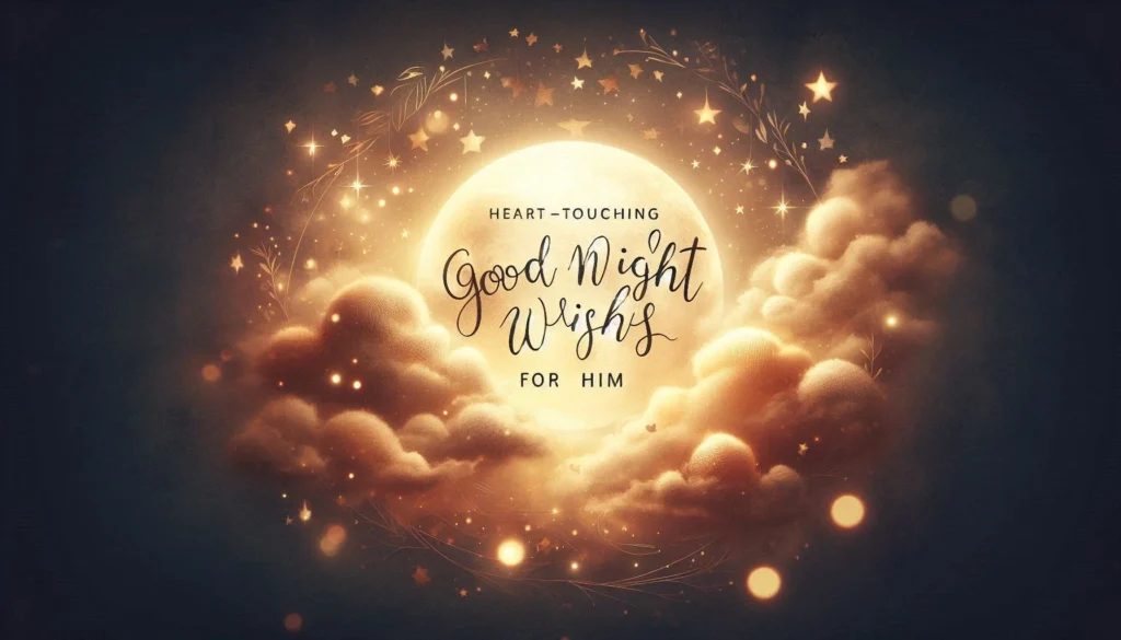 Heartfelt Good Night Wishes for Him
