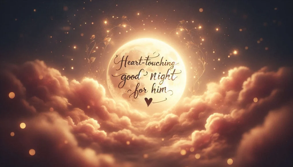 Heartfelt Good Night Wishes for Him
