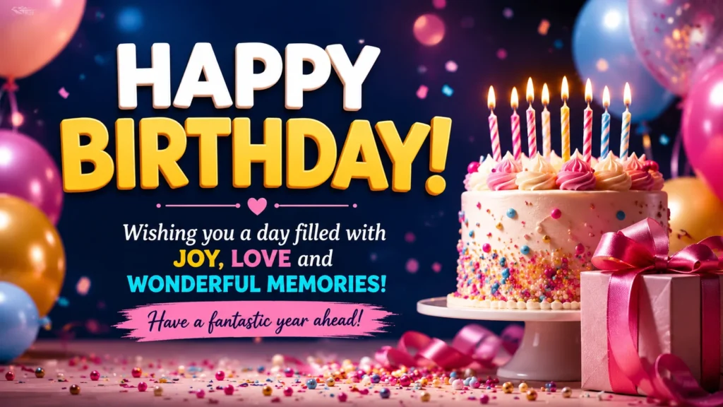 Happy Birthday Wishes for WhatsApp