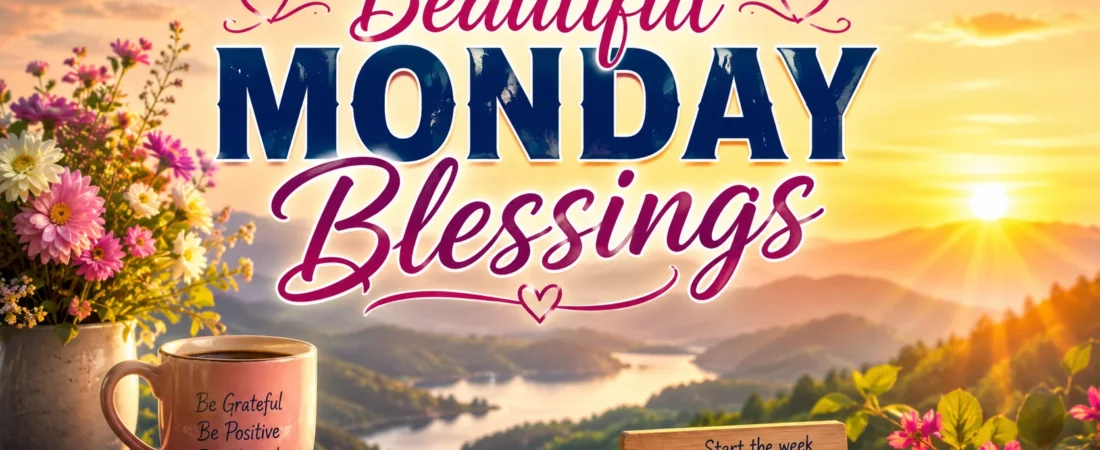 Beautiful Monday Blessings for Fresh Positive Start