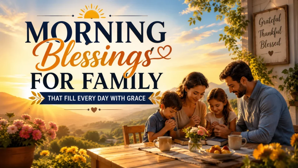 Morning Blessings for Family