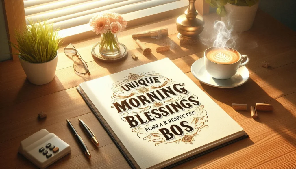 morning blessings for boss