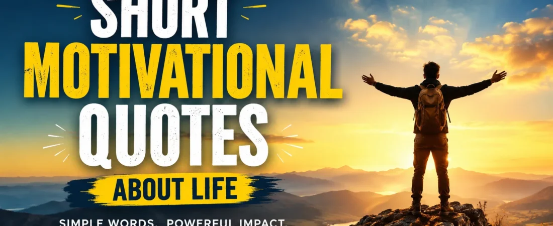 700+ Original Short Motivational Quotes About Life