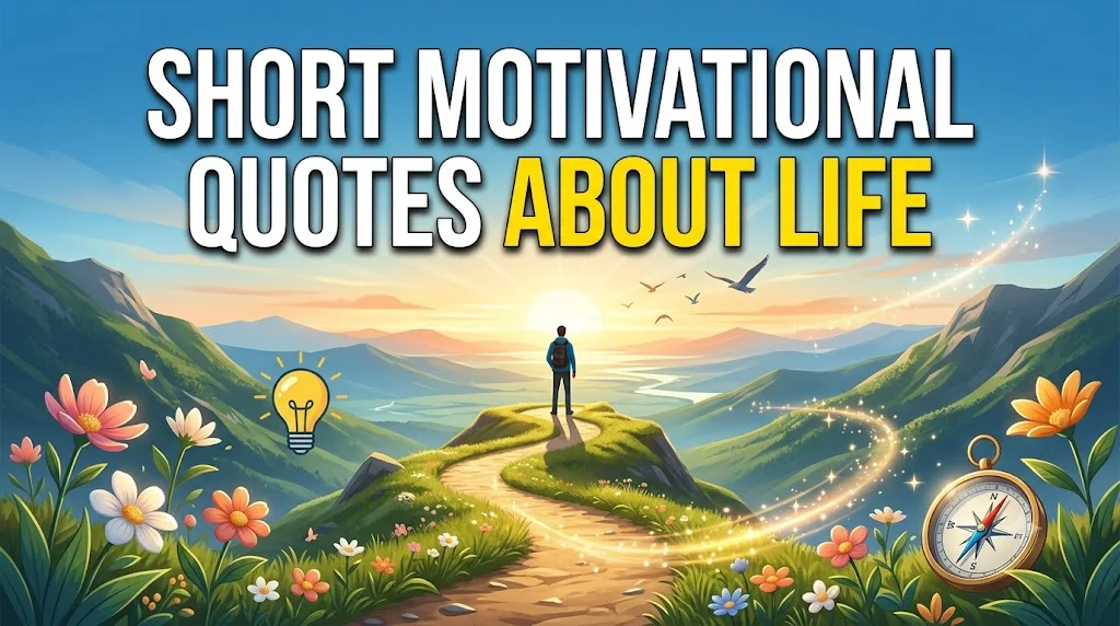 Short Motivational Quotes About Life