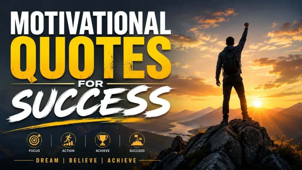 Motivational Quotes for Success