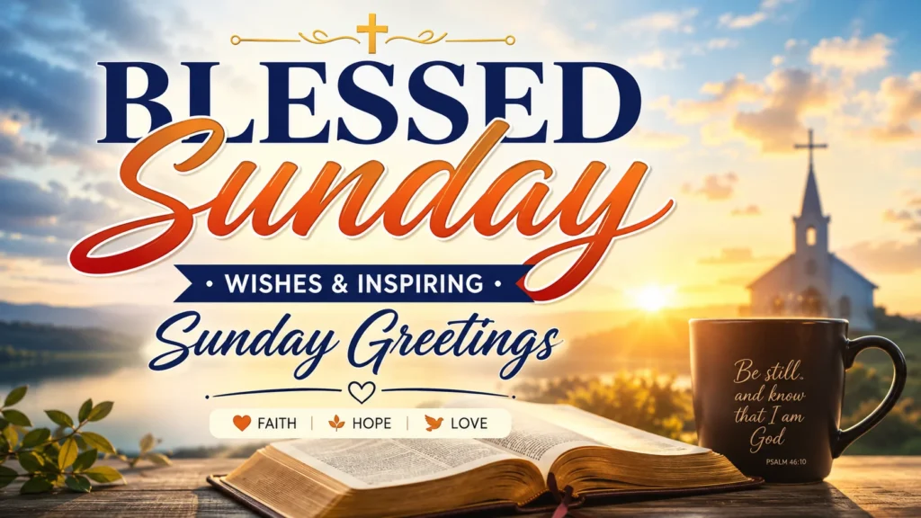 Blessed Sunday Wishes