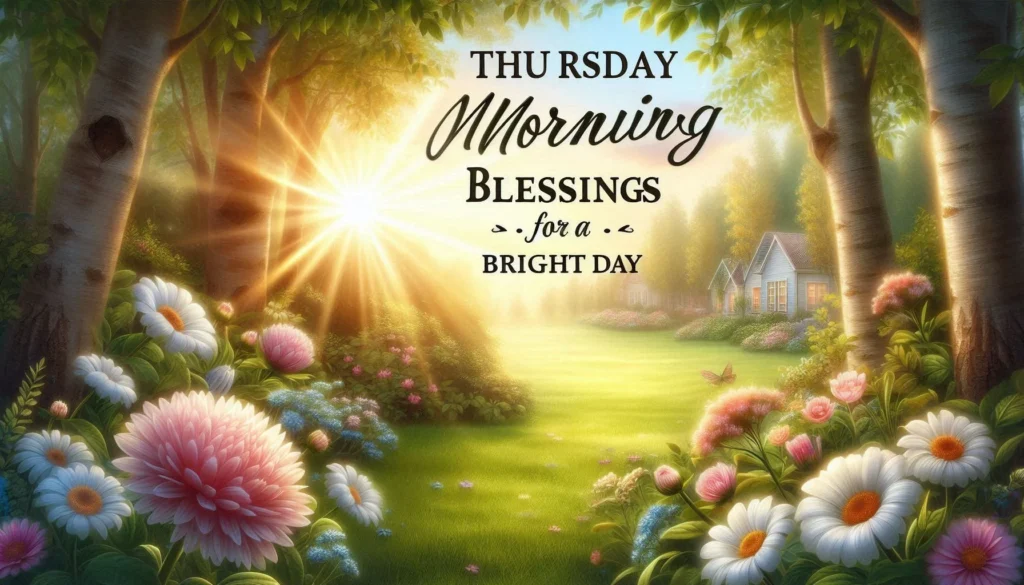Thursday Morning Blessings