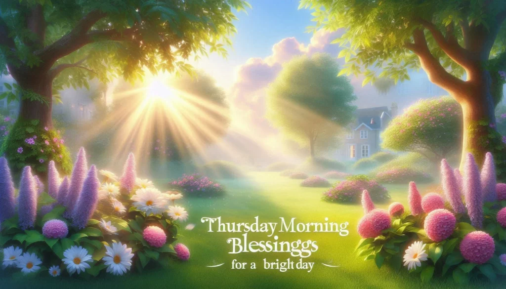 Thursday Morning Blessings
