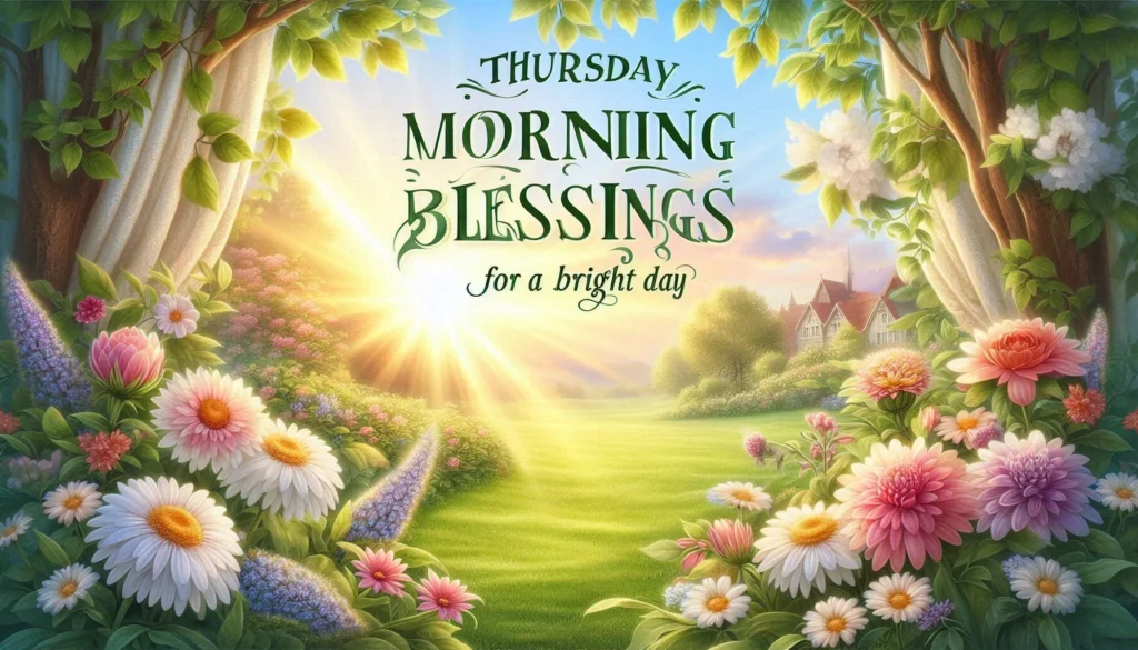 Thursday Morning Blessings