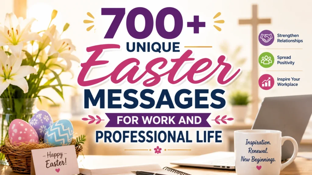 Easter Messages for Work