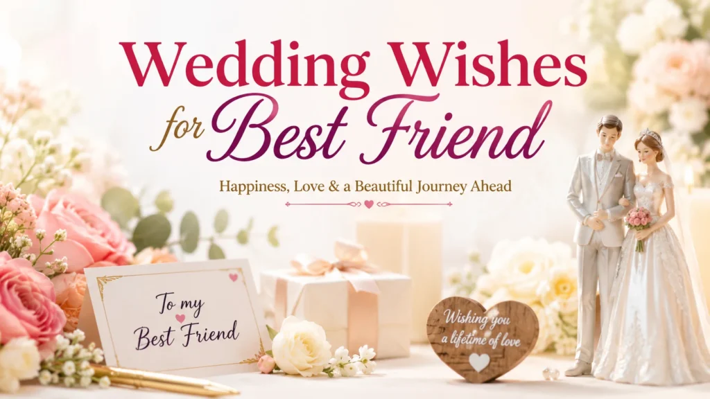 Wedding Wishes for Best Friend