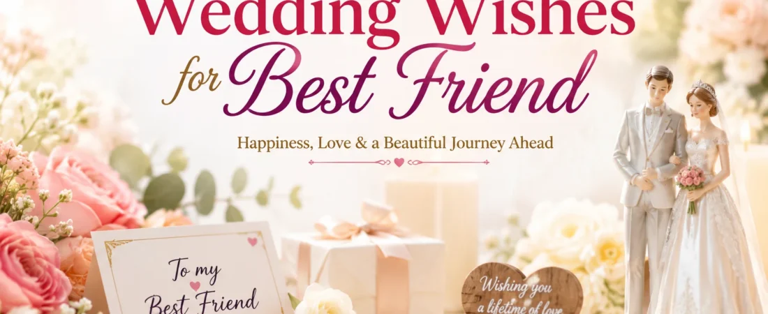 350+ Heartfelt Wedding Wishes for Best Friend