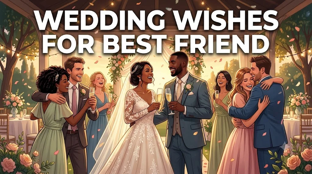 Wedding Wishes for Best Friend