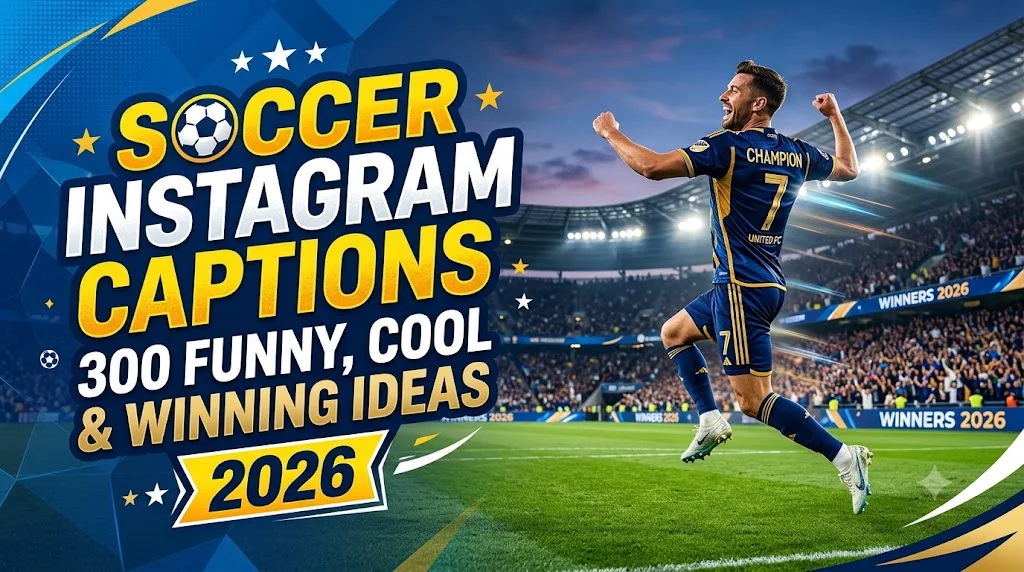 Soccer Instagram Captions: 300 Funny, Cool & Winning Ideas